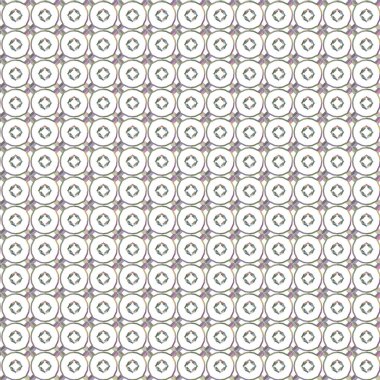 Geometrik şekilli kusursuz desen. vektör illüstrasyonu