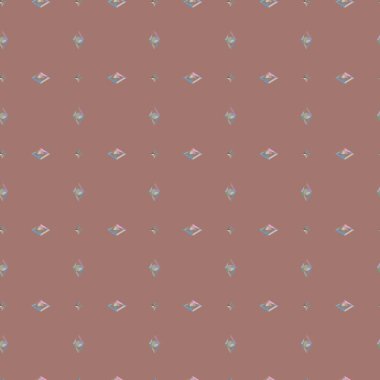 Geometrik şekilli kusursuz desen vektör çizimi