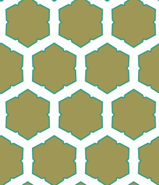 Geometrik şekilli kusursuz desen vektör çizimi