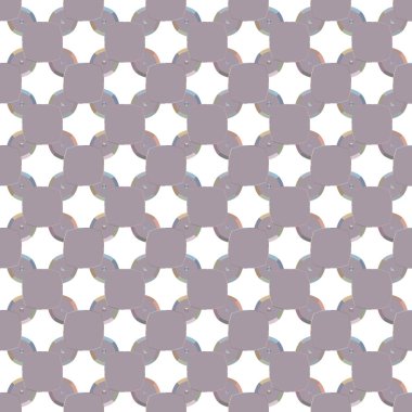 Geometrik şekilli kusursuz desen vektör çizimi