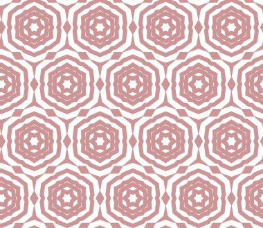 Geometrik şekilli kusursuz desen vektör çizimi