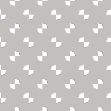 Geometrik şekilli kusursuz desen vektör çizimi