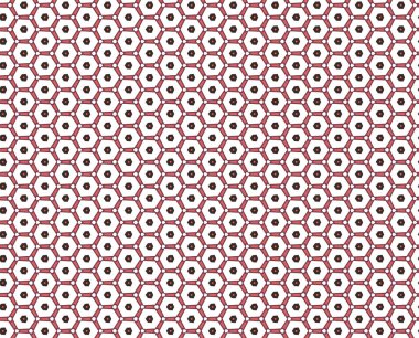 Geometrik şekilli kusursuz desen vektör çizimi