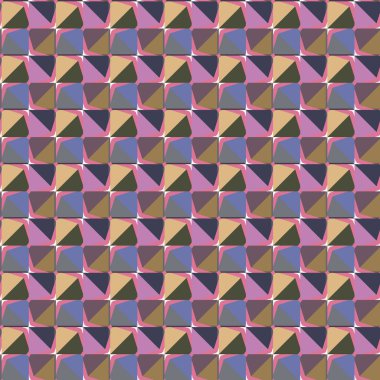 geometrik şekilli kusursuz desen