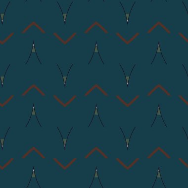 Geometrik şekilli kusursuz desen vektör çizimi