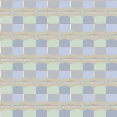 geometrik şekilli kusursuz desen