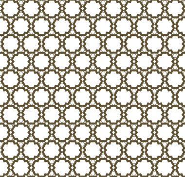 Geometrik şekilli kusursuz desen vektör çizimi