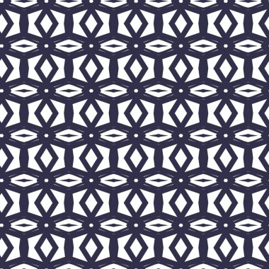 Geometrik şekilli kusursuz desen vektör çizimi