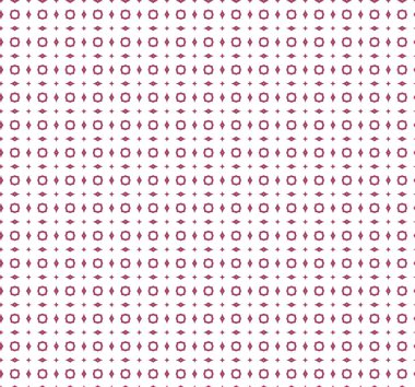 Geometrik şekilli kusursuz desen vektör çizimi