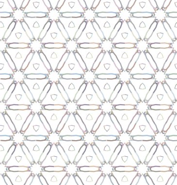 Geometrik şekilli kusursuz desen vektör çizimi