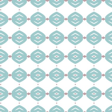 Geometrik şekilli kusursuz desen vektör çizimi