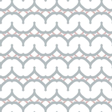 Geometrik şekilli kusursuz desen vektör çizimi