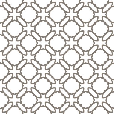 Geometrik şekilli kusursuz desen vektör çizimi