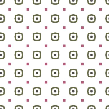 Geometrik şekilli kusursuz desen vektör çizimi