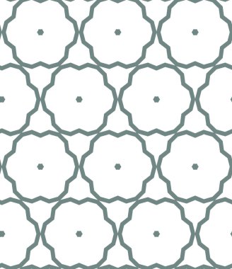 Geometrik şekilli kusursuz desen vektör çizimi