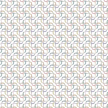 geometrik şekilli kusursuz desen