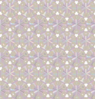 Geometrik şekilli kusursuz desen vektör çizimi