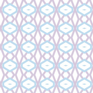 Geometrik şekilli kusursuz desen vektör çizimi