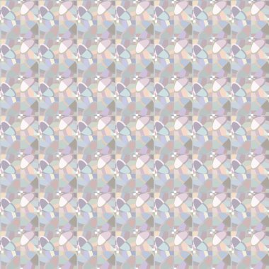 Geometrik şekilli kusursuz desen vektör çizimi