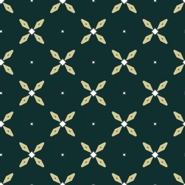 Geometrik şekilli kusursuz desen vektör çizimi