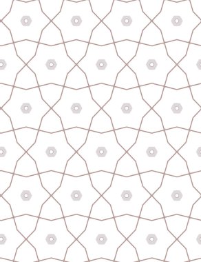 Geometrik şekilli kusursuz desen vektör çizimi