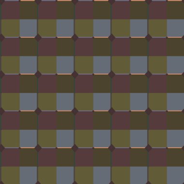 Geometrik şekilli kusursuz desen vektör çizimi