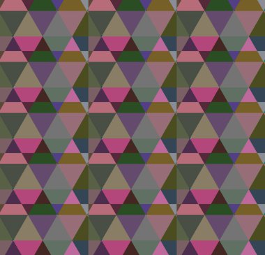 Geometrik şekilli kusursuz desen vektör çizimi