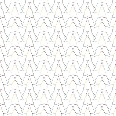 Geometrik şekilli kusursuz desen vektör çizimi