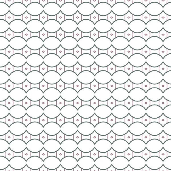 Nahtloses Muster Mit Geometrischen Formen — Stockvektor