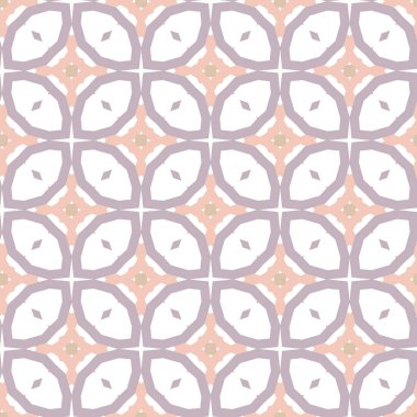 Geometrik şekilli kusursuz desen vektör çizimi