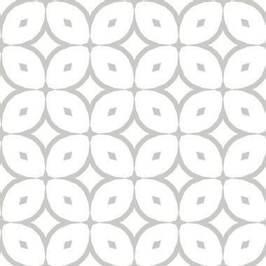 Geometrik şekilli kusursuz desen vektör çizimi