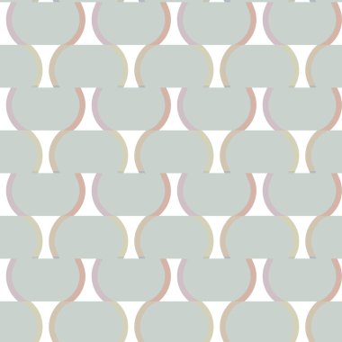 Geometrik şekilli kusursuz desen vektör çizimi