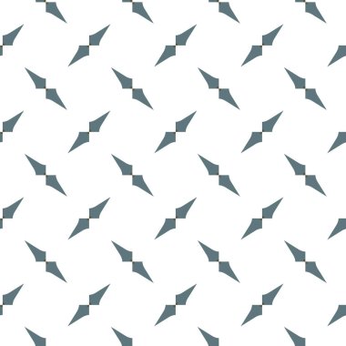 Geometrik şekilli kusursuz desen vektör çizimi