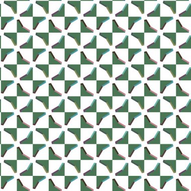 Geometrik şekilli kusursuz desen vektör çizimi