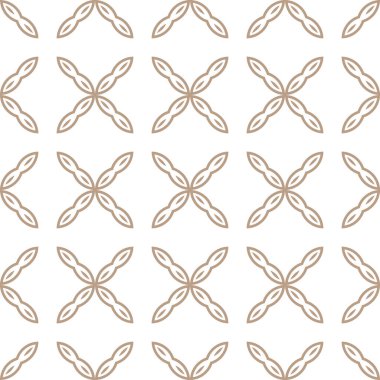 Geometrik şekilli kusursuz desen vektör çizimi