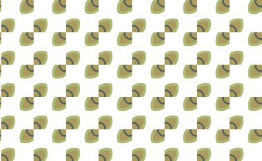 Geometrik şekilli kusursuz desen vektör çizimi