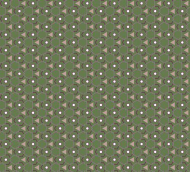 Geometrik şekilli kusursuz desen vektör çizimi