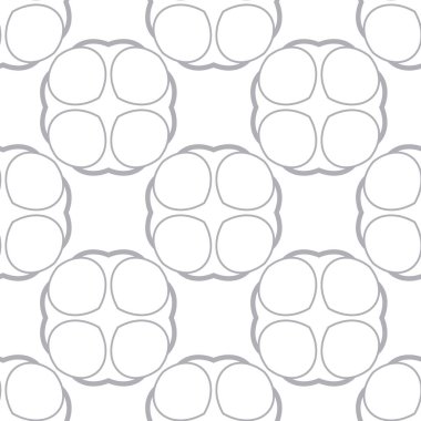 Geometrik şekilli kusursuz desen vektör çizimi