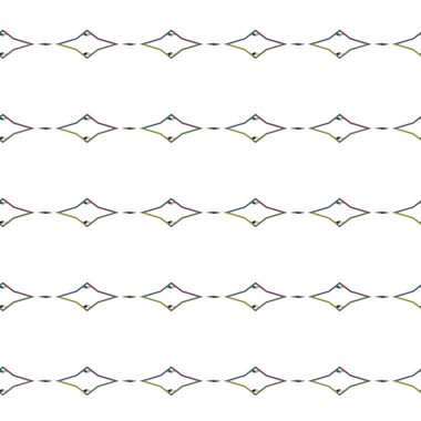 Geometrik şekilli kusursuz desen vektör çizimi