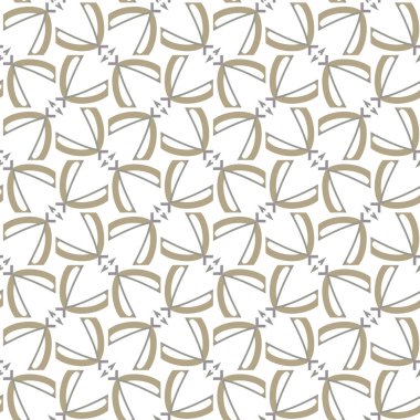 Geometrik şekilli kusursuz desen vektör çizimi