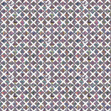 Geometrik şekilli kusursuz desen vektör çizimi