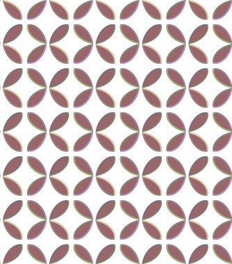 Geometrik şekilli kusursuz desen vektör çizimi