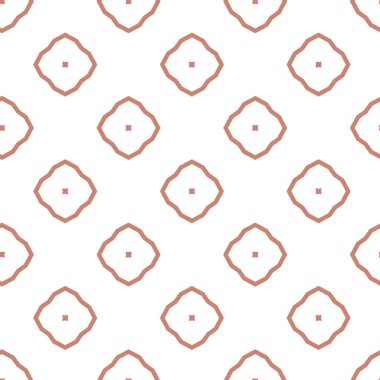 Geometrik şekilli kusursuz desen vektör çizimi