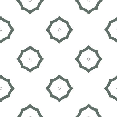 Geometrik şekilli kusursuz desen vektör çizimi