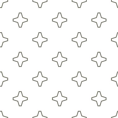 Geometrik şekilli kusursuz desen vektör çizimi