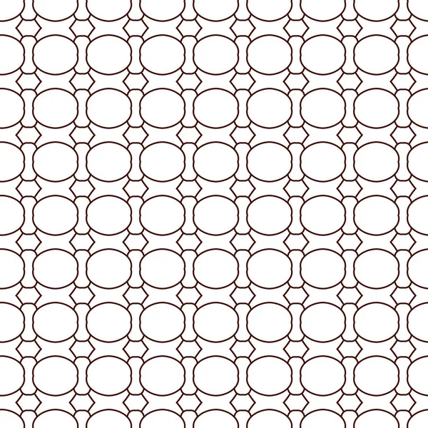 Seamless Pattern Geometric Shapes Vector Illustration — Stock Vector