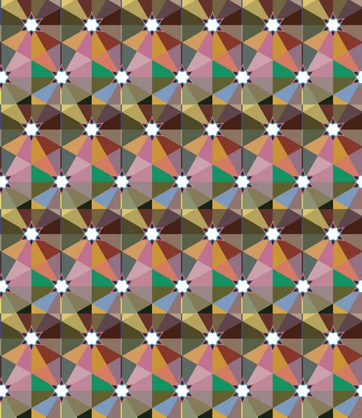 Geometrik şekilli kusursuz desen vektör çizimi