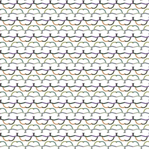 Geometrik şekilli kusursuz desen vektör çizimi