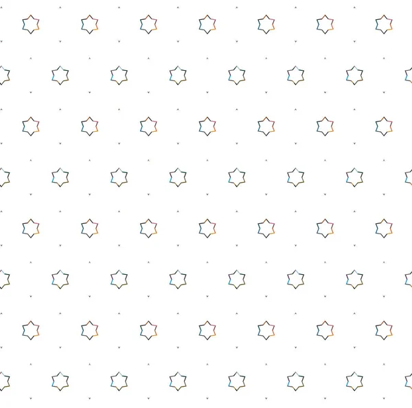 Nahtlose Muster Mit Geometrischen Formen Vektorillustration — Stockvektor