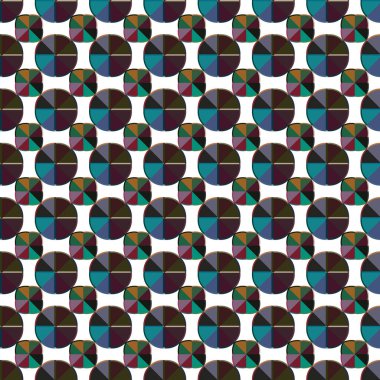 geometrik şekilli kusursuz desen